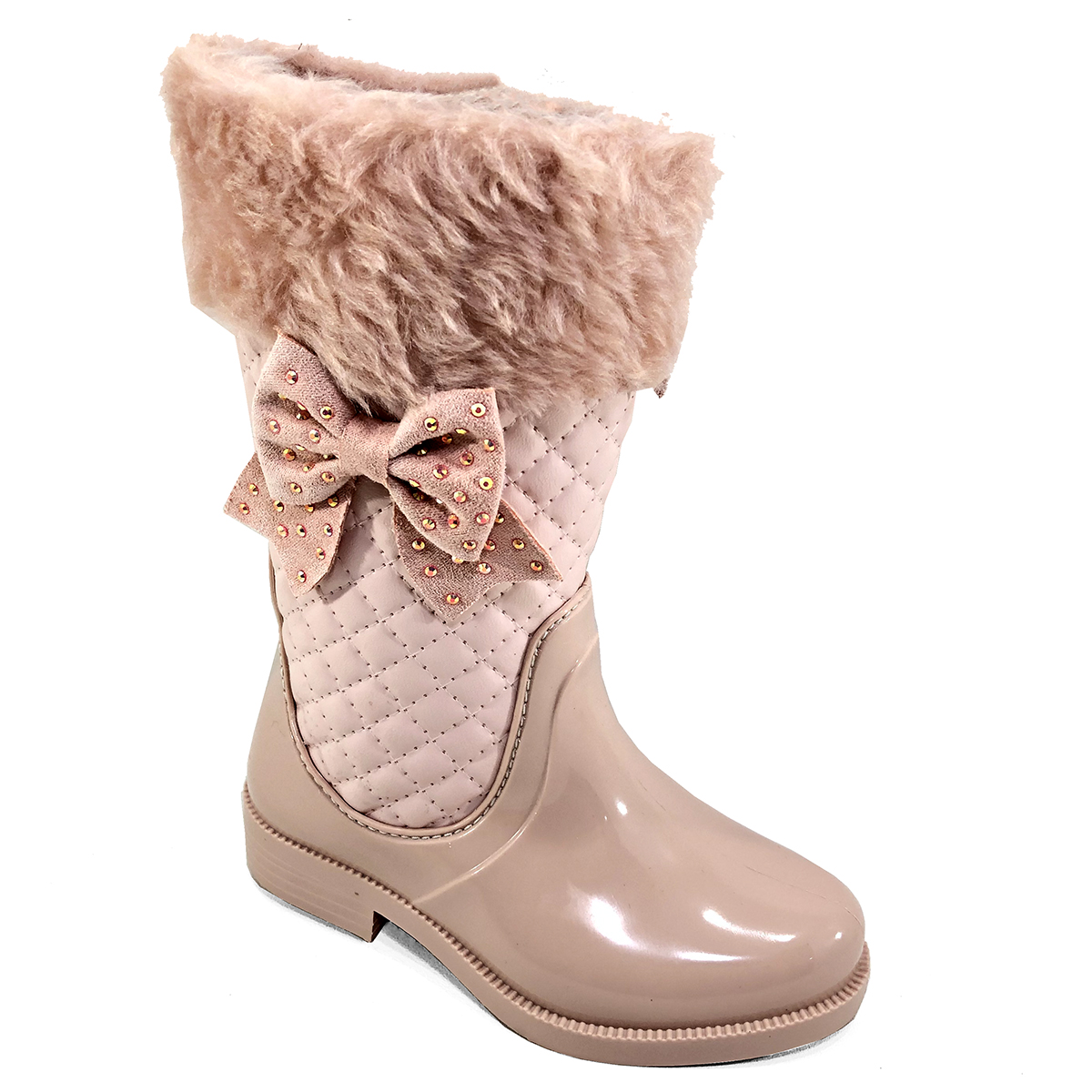 Bota Infantil World Colors Lolita La o Menina Nude Compre Agora